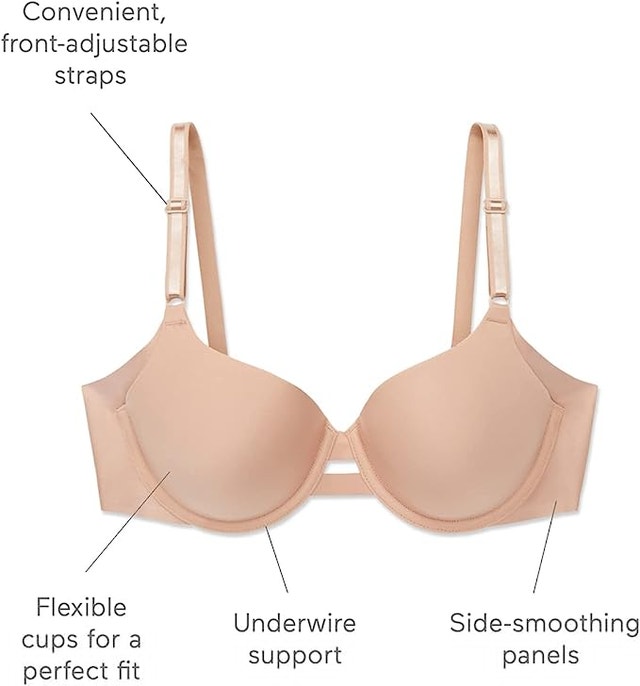 2 NEW 34D Black & Almond Warners No Side Effects Bras - photo 4
