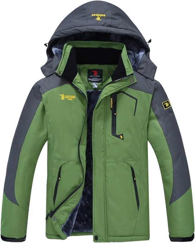 NEW YSENTO Men's SMALL Green Skiing Snow Jacket