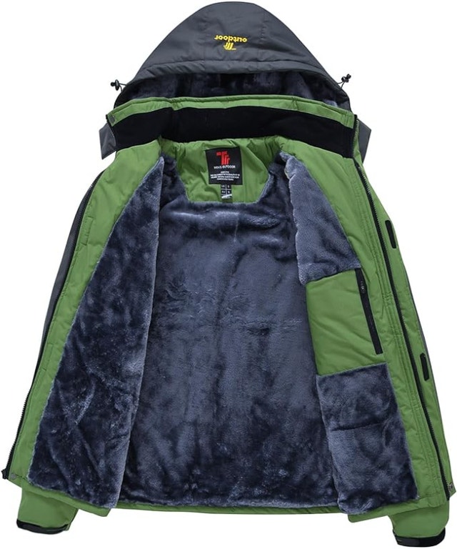 NEW YSENTO Men's SMALL Green Skiing Snow Jacket - photo 3