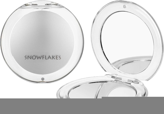 NEW 10x Magnifying Mirror - Compact Pocket Makeup Mirror Double - photo 2