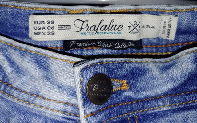 Women's Blue Jeans Pants Size 6 & 7 - Tara, Denver Hayes - photo 2