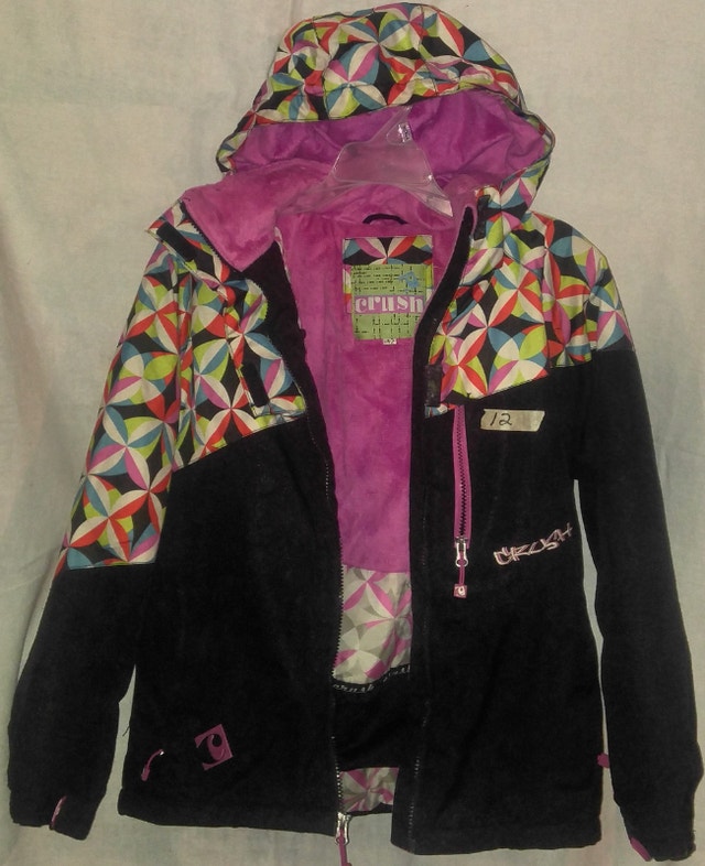 2 x Size 12 Kid's / Children's (Girl's) Winter Snow Coats - photo 4