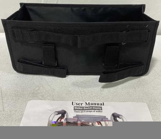 NEW Walker Storage Collapsible Large Capacity Bag, 6 Straps, Mes - photo 5