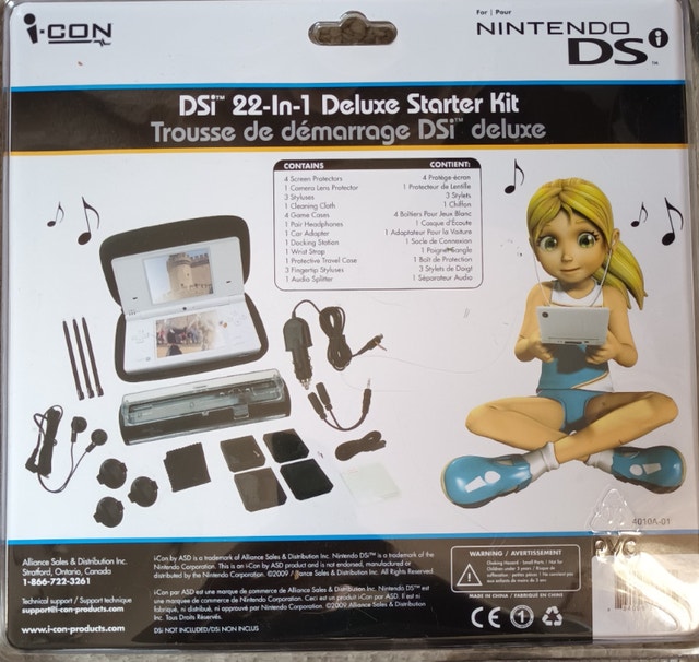 NEW Nintendo DSi 22-IN-1 Deluxe Starter Kit - photo 3