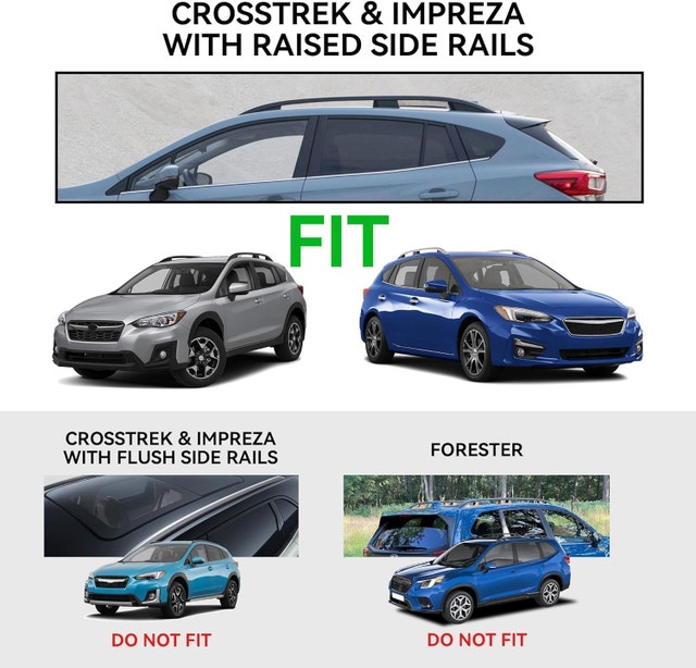 NEW Richeer Roof Rack Cross Bars for Crosstrek and Impreza - photo 3