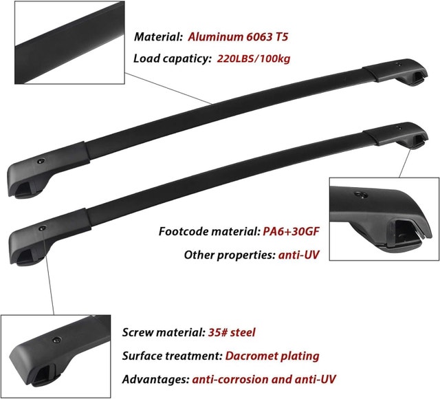 NEW Richeer Roof Rack Cross Bars for Crosstrek and Impreza - photo 4