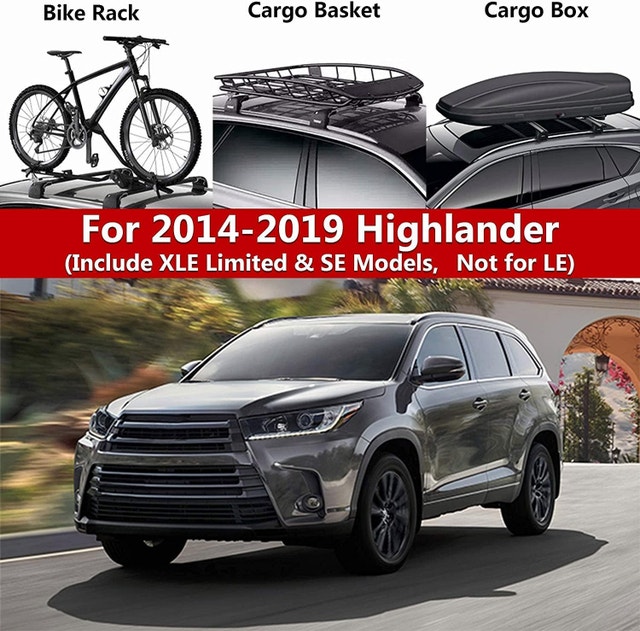 NEW Richeer Roof Rack Cross Bars for Highlander - photo 2