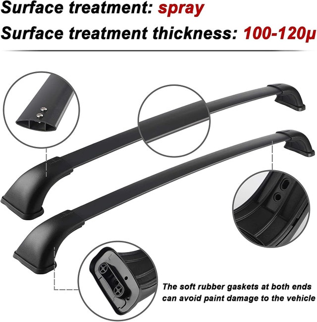 NEW Richeer Roof Rack Cross Bars for Highlander - photo 3