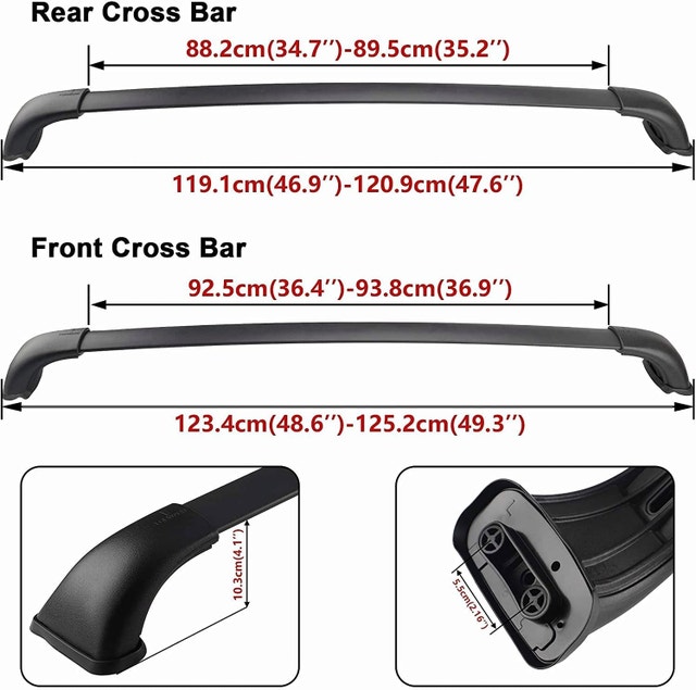 NEW Richeer Roof Rack Cross Bars for Highlander - photo 5