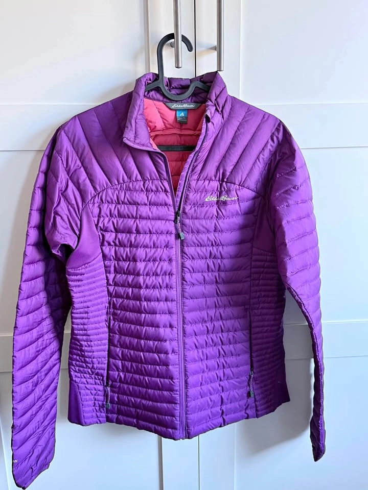Eddie Bauer Women’s Down Hybrid Jacket – Purple – Size TS