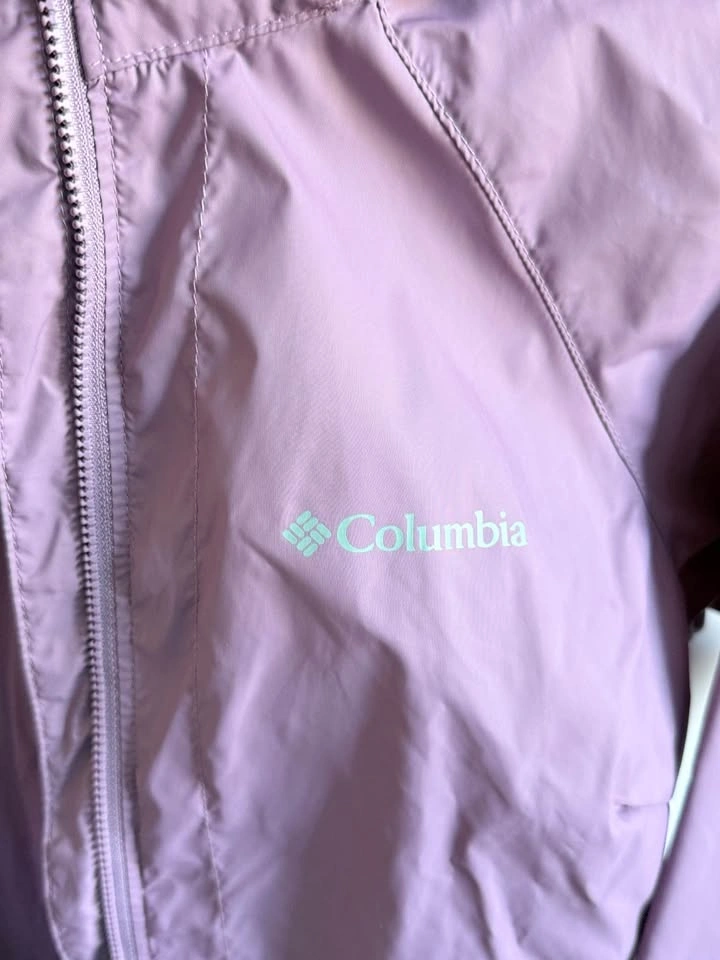 Columbia Sportswear Lightweight Purple Hooded Jacket - Size Smal - photo 2
