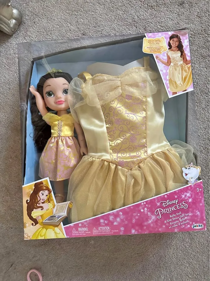 Princess Belle Dress Set thumbnail