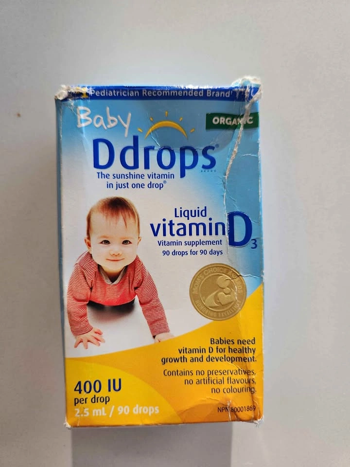 Baby Ddrops Liquid Vitamin D3 400 IU 90 Drops