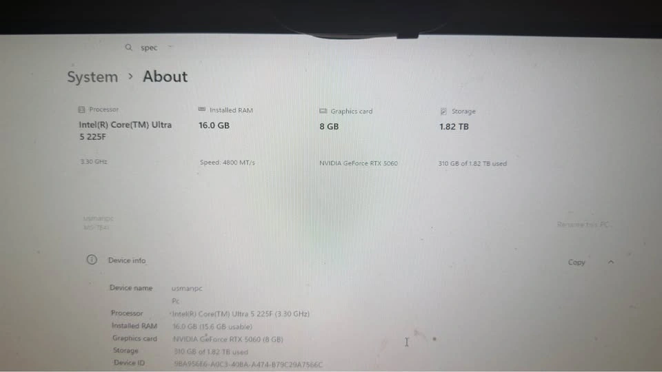 Rtx 5060 gaming pc - photo 5