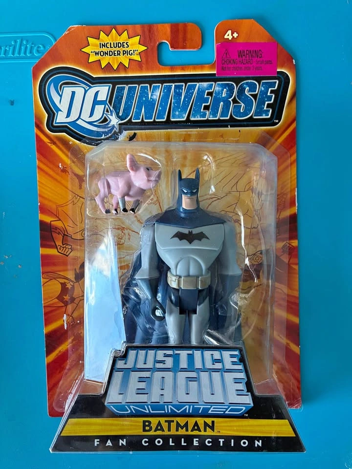 2008 Mattel DC Universe Justice League Unlimited Batman & Pig