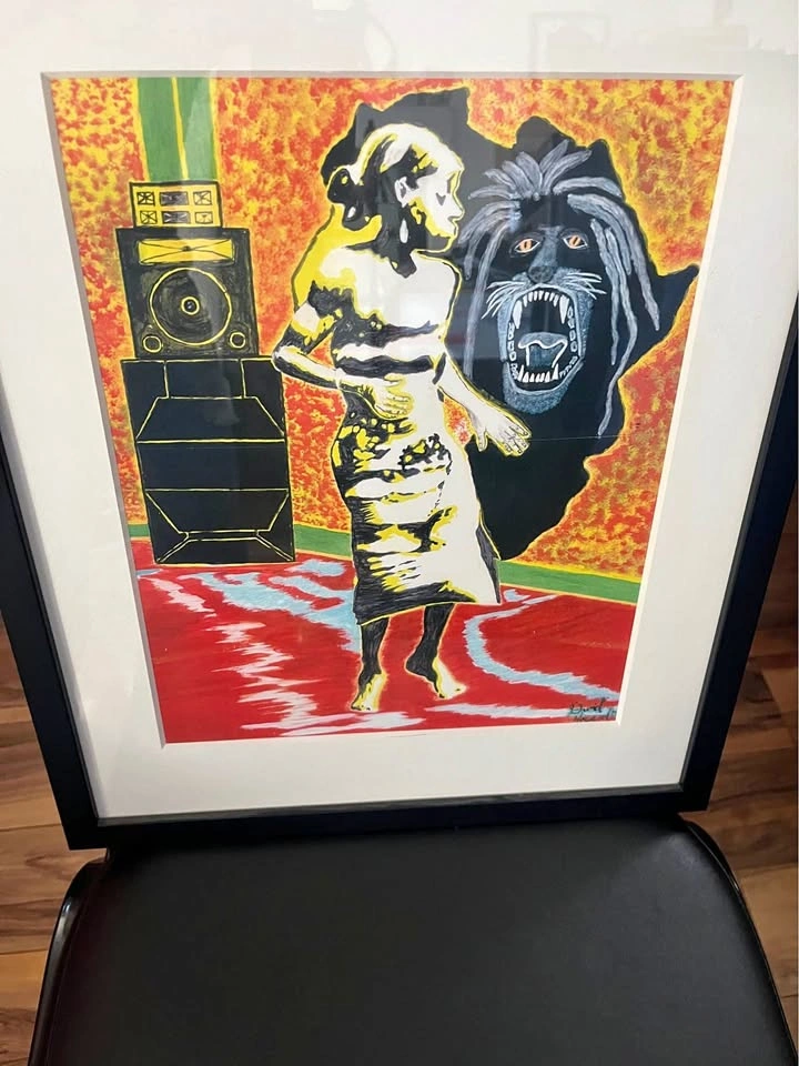 David Howard Original Framed Art Set of 2