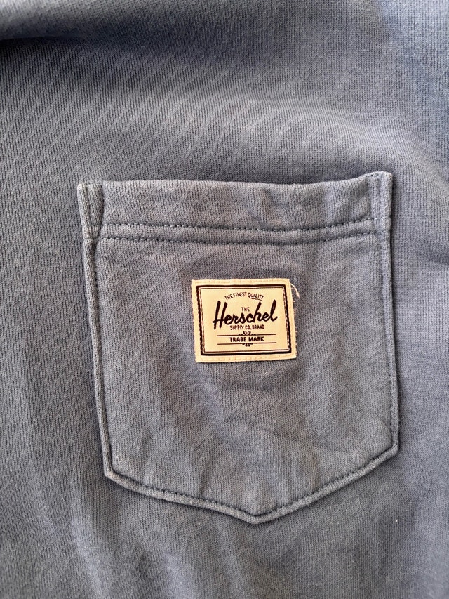 Herschel blue sweatshirt, M - photo 5