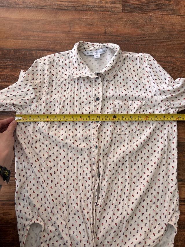 Old navy button down shirt, M - photo 5