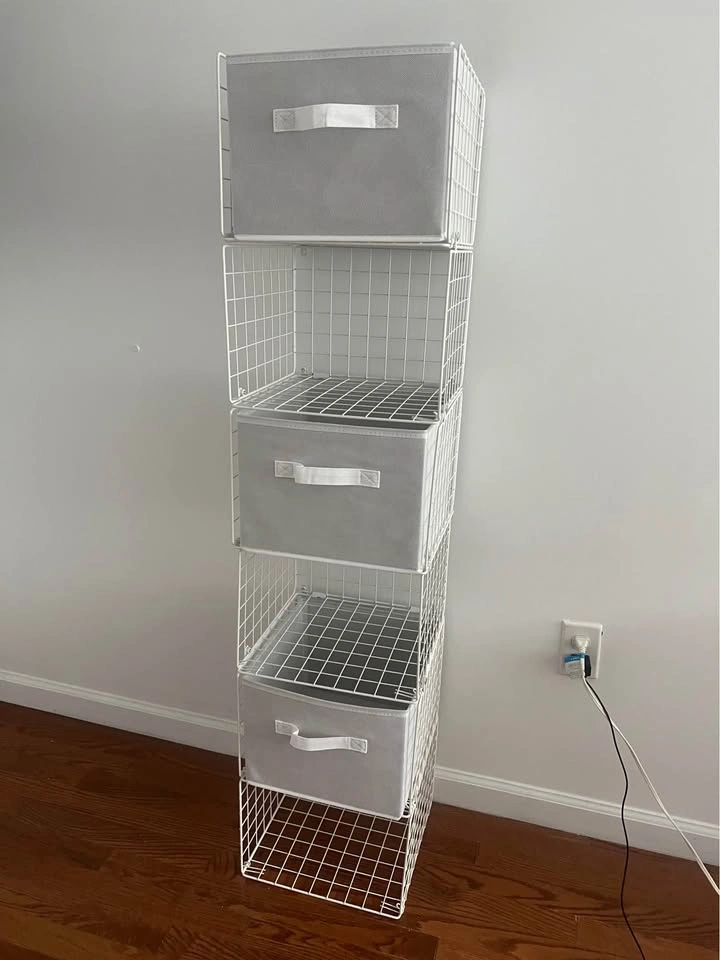 6 Tier Closet Wire Organizers