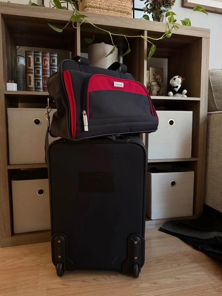 Forecast 2-Piece Luggage Set – Carry-On Suitcase & Tote Bag - photo 2