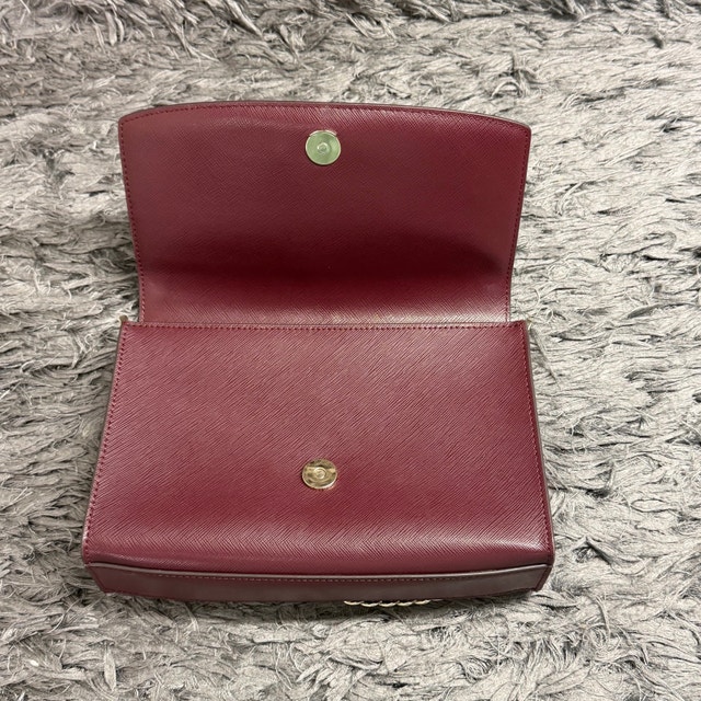 Kate spade Burgundy Saffiano Leather Chain Crossbody - photo 5