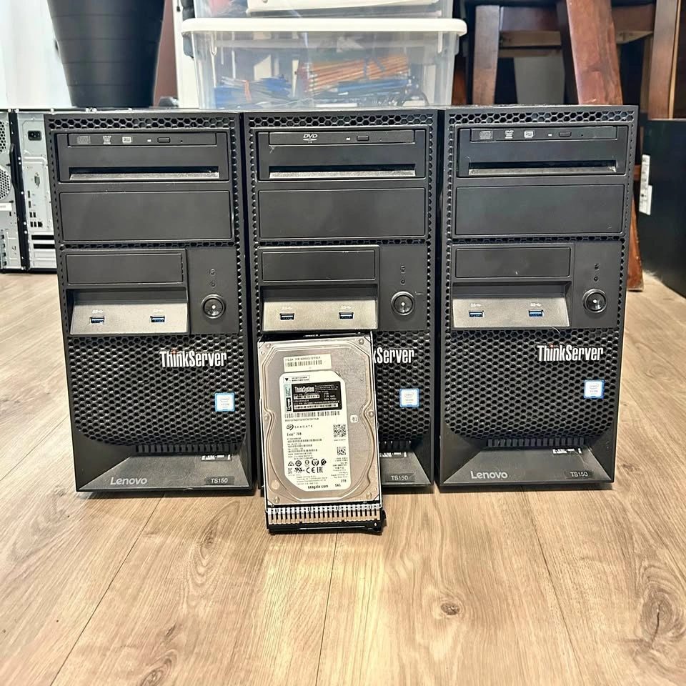 3x Lenovo TS150 lot (As-Is/Untested)
