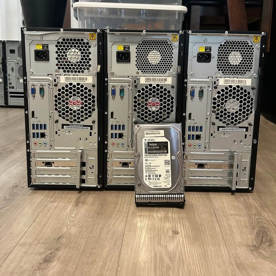 3x Lenovo TS150 lot (As-Is/Untested) - photo 2