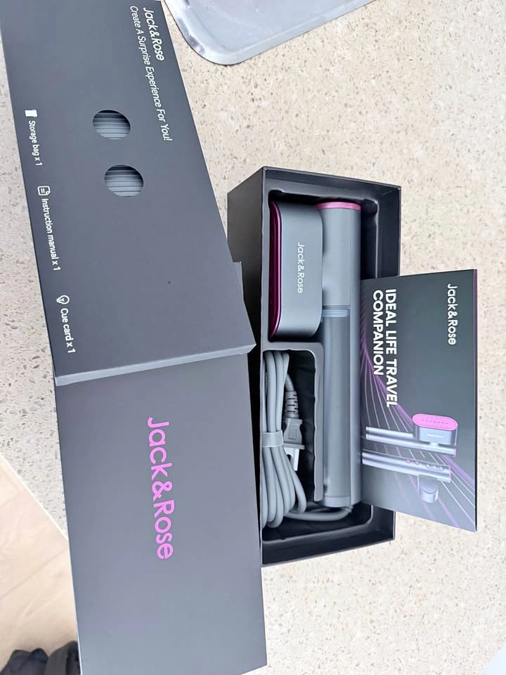 Jack & Rose Travel Steamer for Clothes