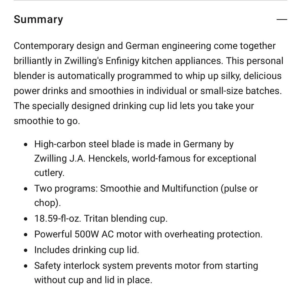 Zwilling Personal Blender - photo 5