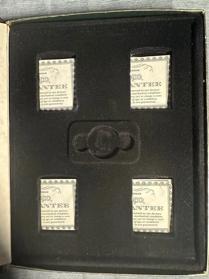 Zippo World War II “A Remembrance” Lighter Set - photo 4