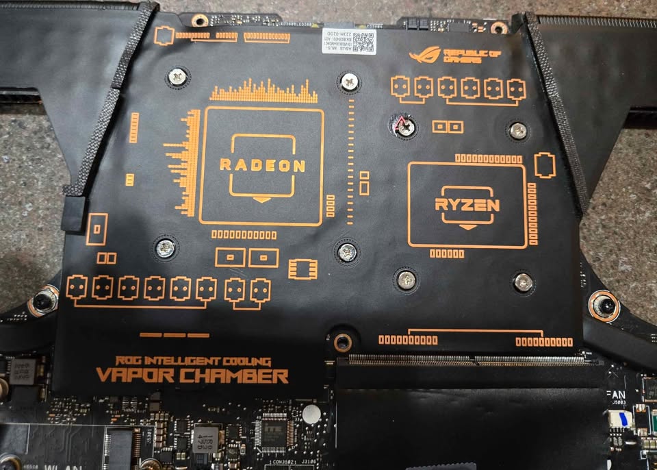 AMD Ryzen 9 6900HS CPU, Motherboard + Heat Sink. Radeon 680M GPU - photo 3
