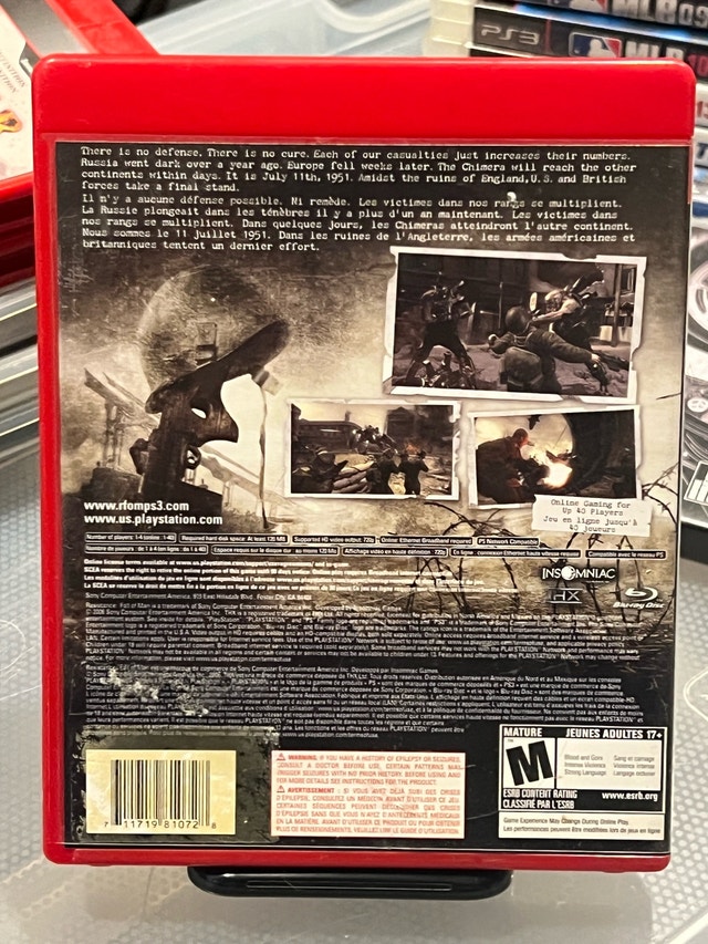 Resistance: Fall of Man PlayStation 3 - photo 3