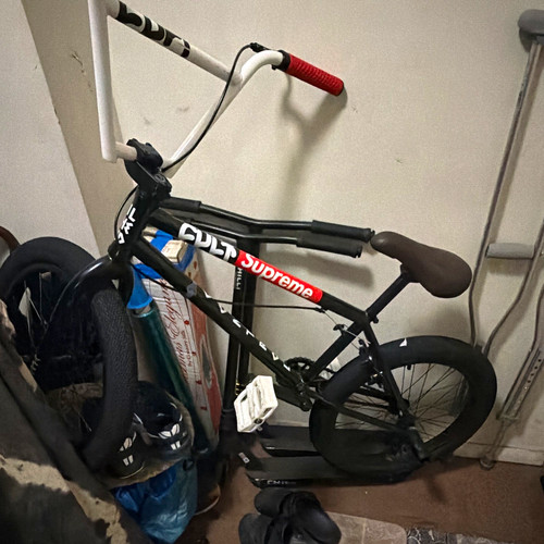 Cult Supreme BMX Bike 20 in Black/Red/White