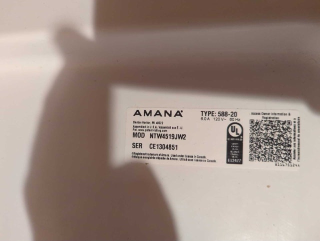 Amana Washer and GE Dryer - photo 5