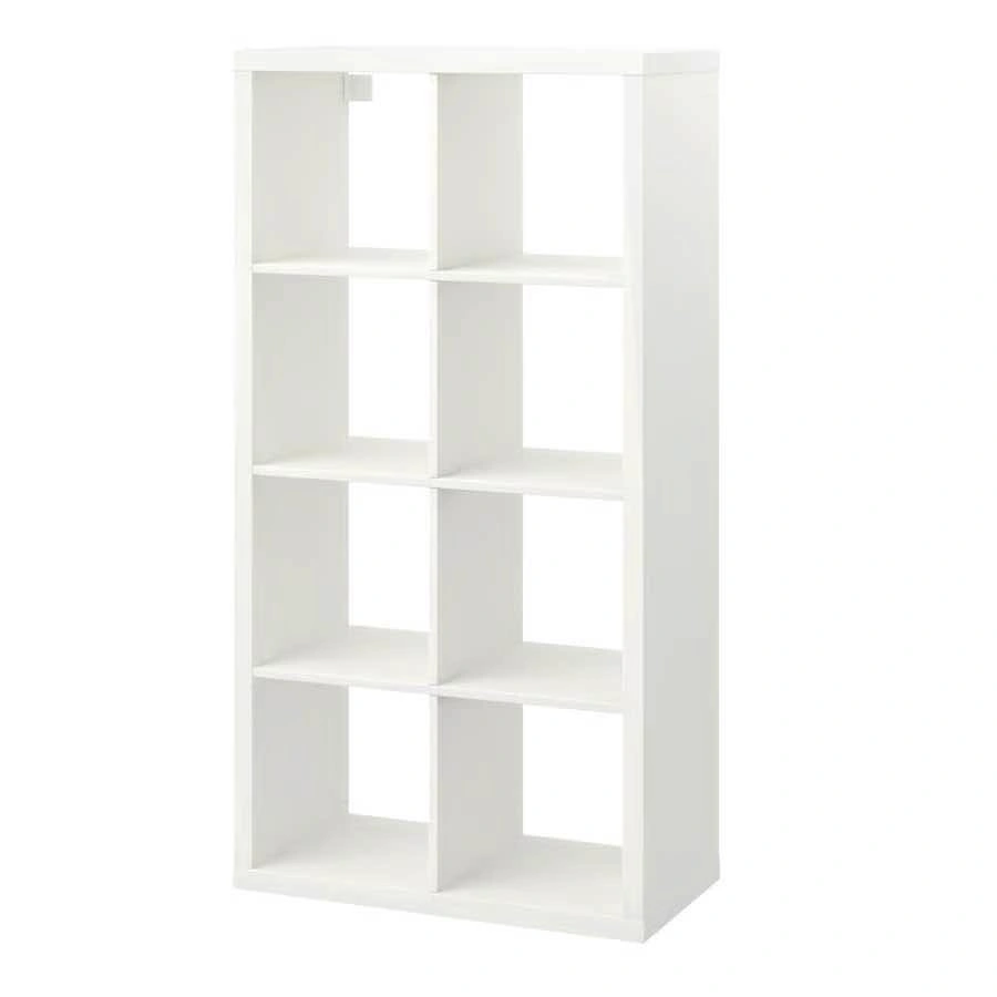 IKEA KALLAX Shelf Unit – White (8-Cube / 2x4)