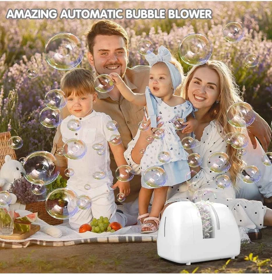 Bubble Maker Operated by Plugin or Batteries - photo 5