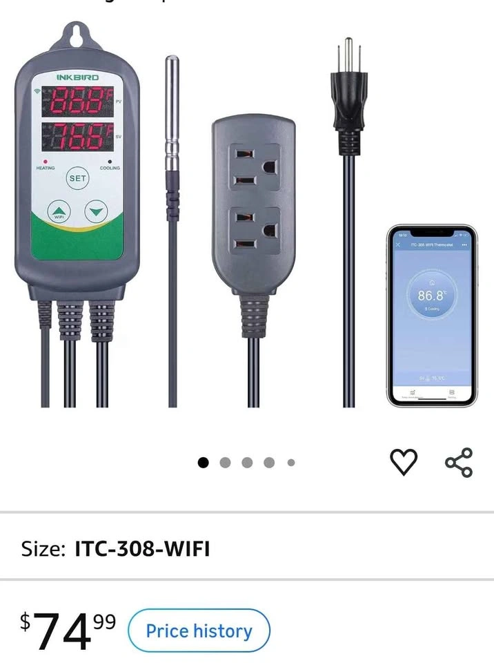 Inkbird ITC-308-WIFI Temperature Controller - photo 2