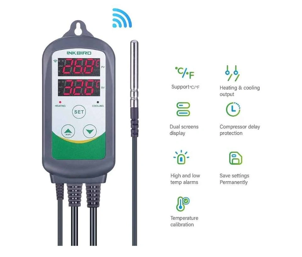 Inkbird ITC-308-WIFI Temperature Controller - photo 5