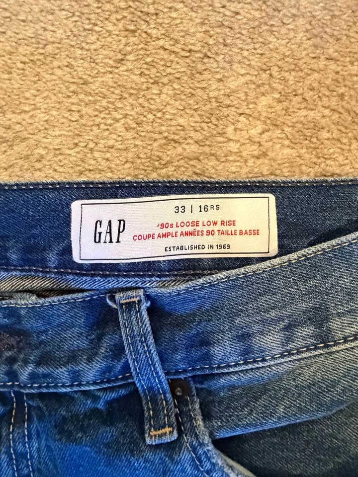 Hailey Bieber x Gap 90s low rise loose - photo 2