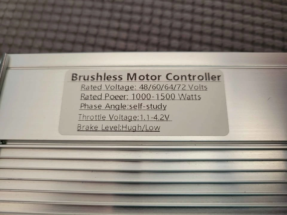 48-72V 1200-1500W Brushless Motor Controller - photo 2