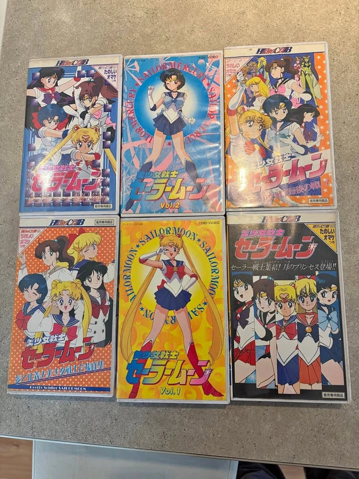 Vintage sailor moon VHS *NTSC-J