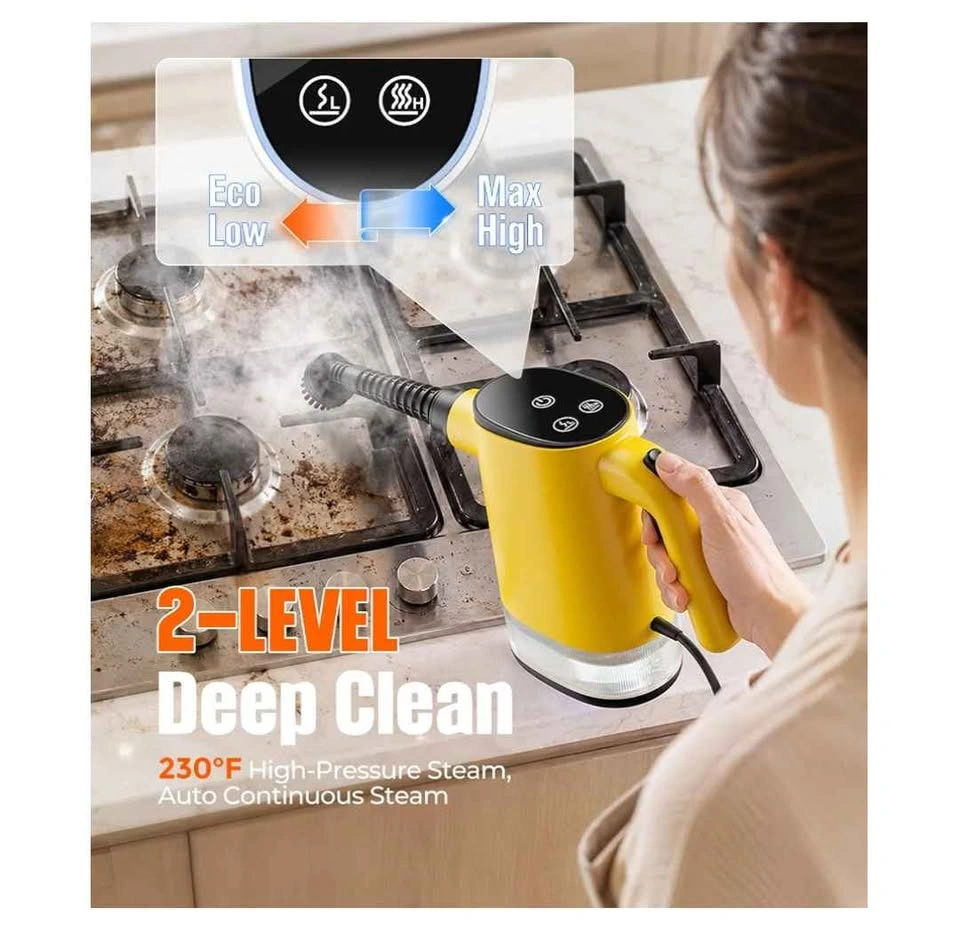 Handheld High Pressure Steam Cleaner - 2-Level Deep Clean - photo 4