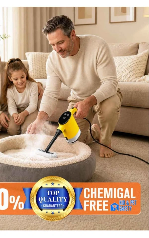 Handheld High Pressure Steam Cleaner - 2-Level Deep Clean - photo 5