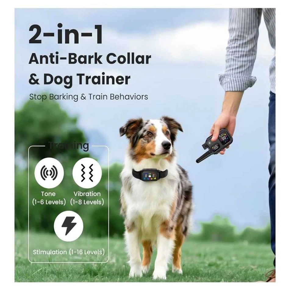 Abbidot 2-in-1 Anti-Bark & Dog Training Collar - photo 3