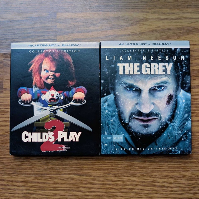 Shout Factory 4K UHD + Blurays