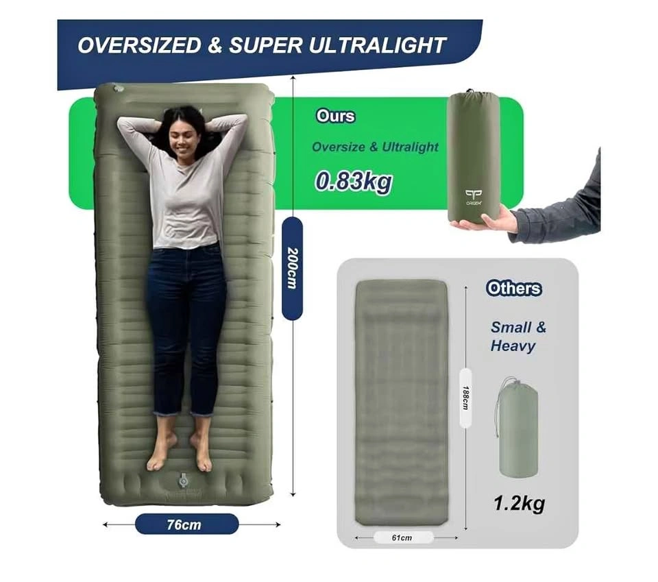 Origem Self-Inflating Thick Sleeping Pad