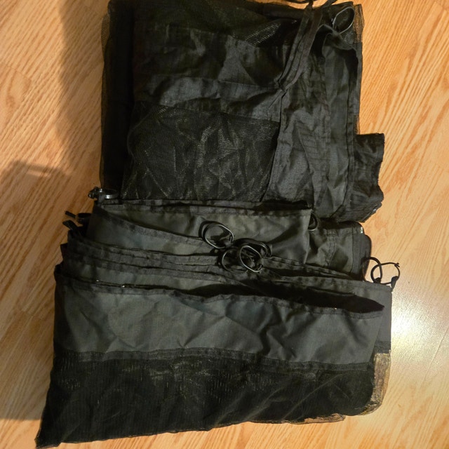 Patio Replacement Canopy Mesh for Gazebo (10X10)