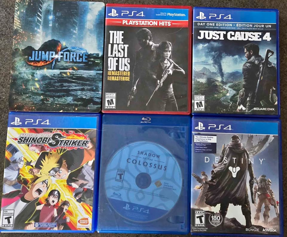PS4 Games Bundle. All Like New!