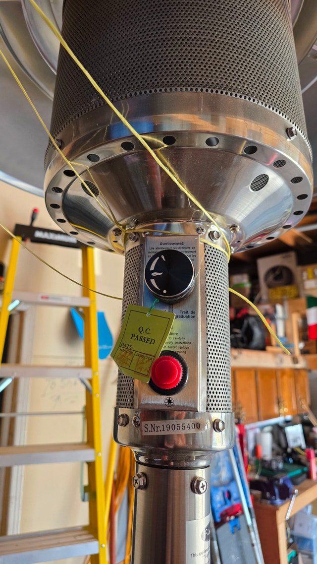 Fire Sense Natural Gas Patio Heater 45,000 BTU - photo 4