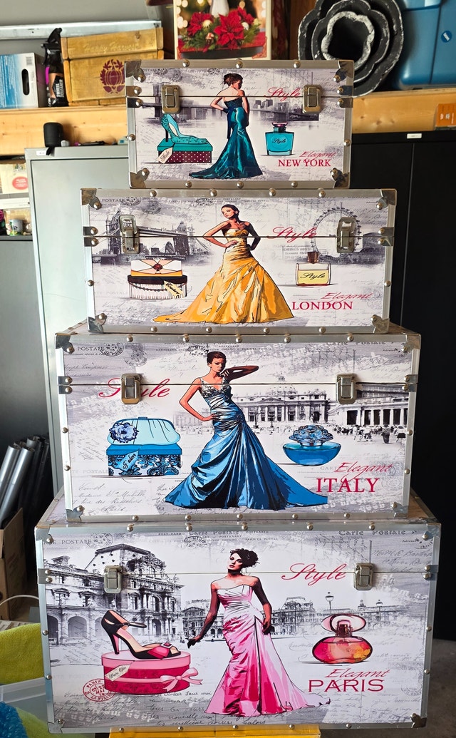 Decorative Storage Trunk Set